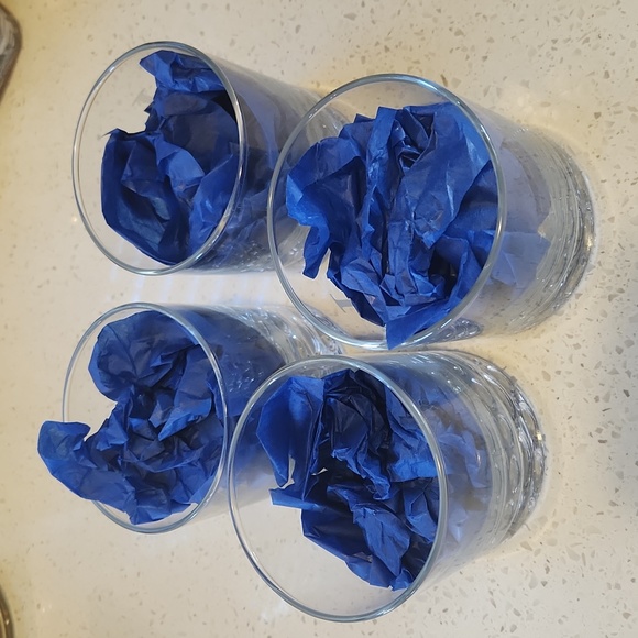 Set of 4 Monogram Engraved Whiskey Glass with Initial I - Picture 2 of 8